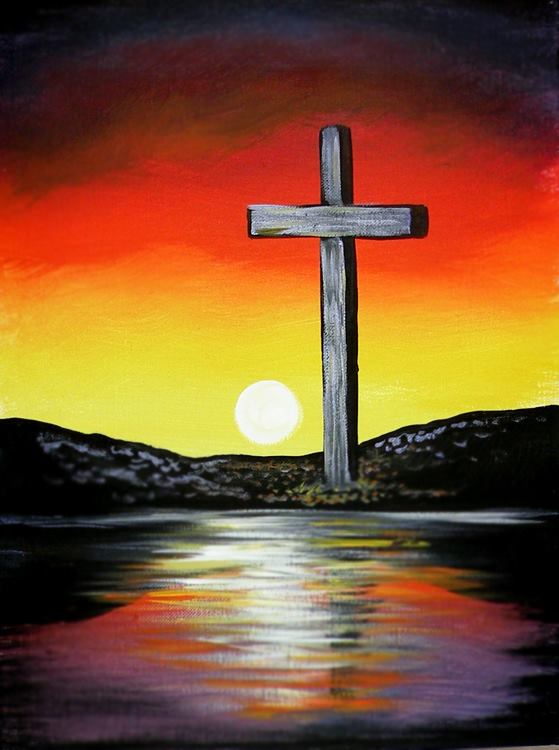 Cross Sunset
