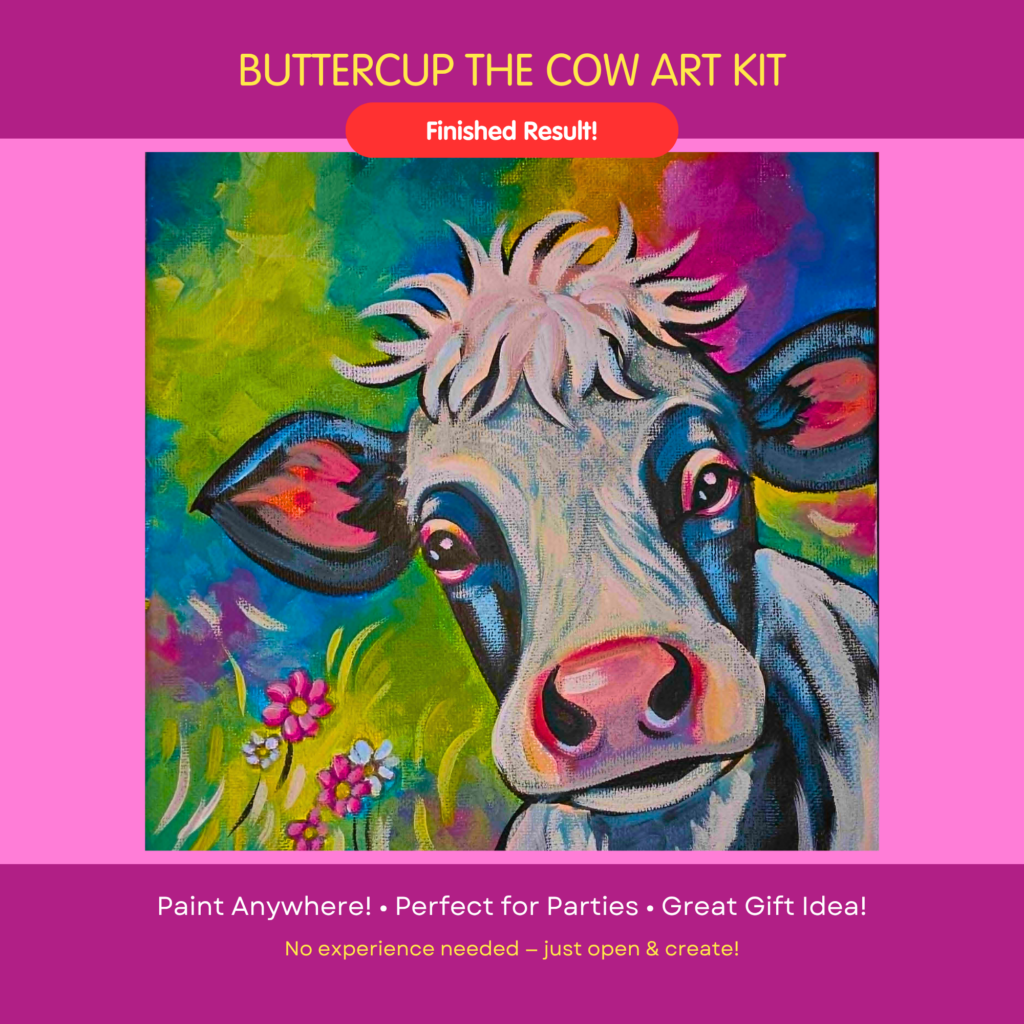 Art Kit 5x7 - Buttercup The Cow