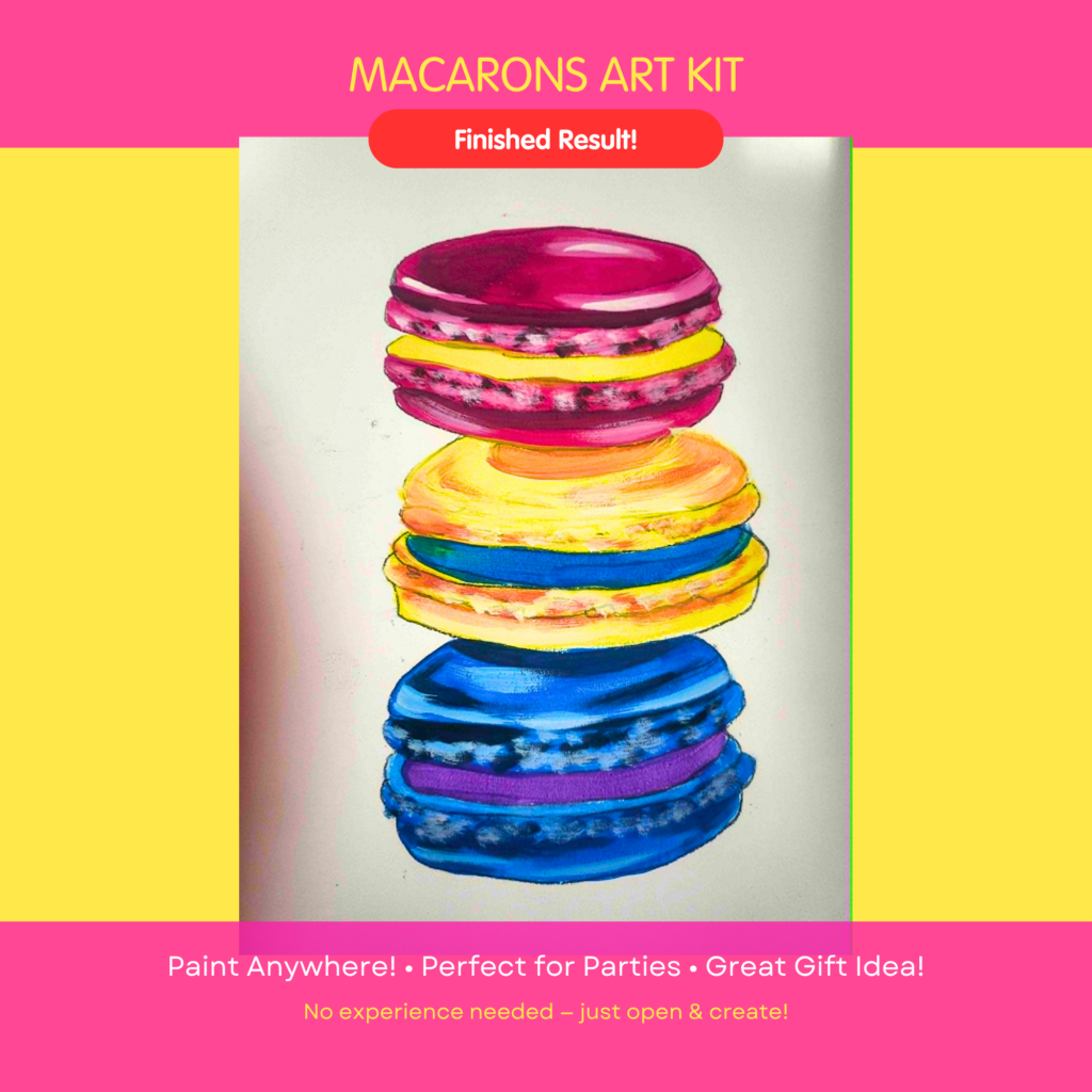 Art Kit 5x7 - Macarons